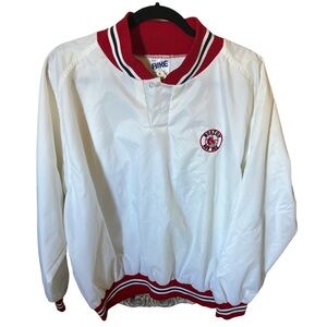 Boston Red Sox White Windbreaker Jacket Mens Xl BNWT